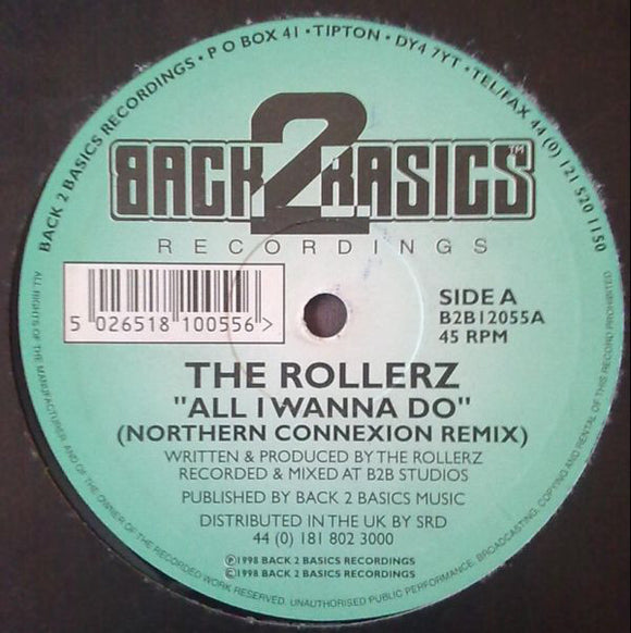 The Rollerz : All I Wanna Do (Northern Connexion Remix) (12