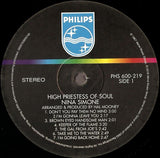 Nina Simone : High Priestess Of Soul (LP, Album, RE, 180)