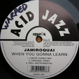 Jamiroquai : When You Gonna Learn (12", Single)