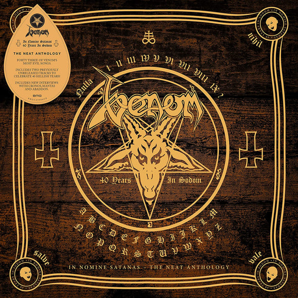 Venom - In Nomine Satanas 6CD+DVD BOX SET