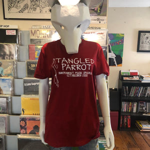 Tangled Parrot Classic Red Shirt