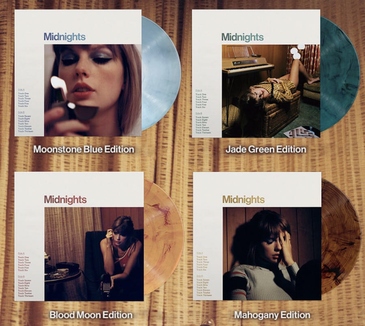 Taylor Swift - Midnights CD/LP [9 Variants] – Tangled Parrot