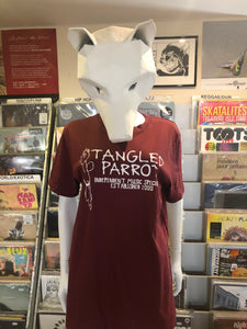 Tangled Parrot Classic Burgundy Shirt