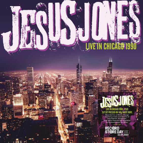 Jesus Jones - Live In Chicago 1990 2LP