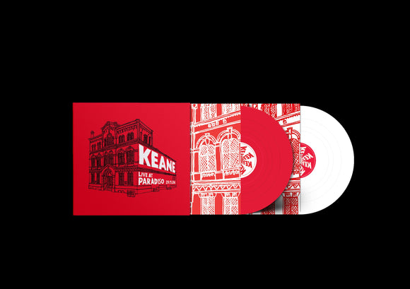 Keane - Live at Paridiso, Amsterdam (29/11/2004) - 2 LP - Transparent Red and Solid White Vinyls  [RSD 2024]