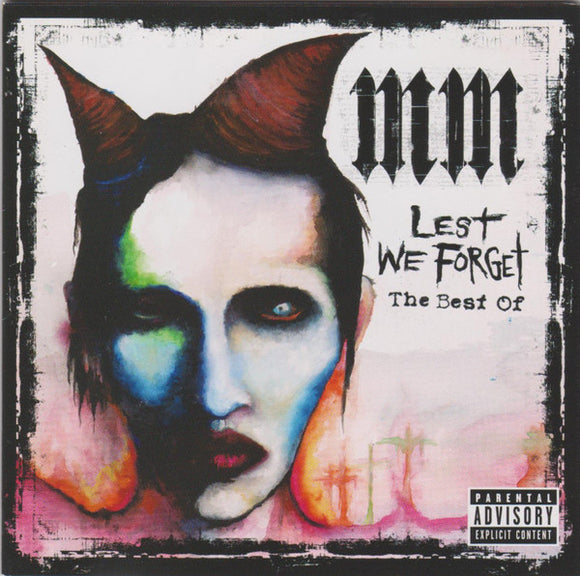 Marilyn Manson ‎– Lest We Forget - The Best Of CD