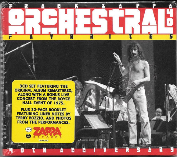 Frank Zappa – Orchestral Favorites (40th Anniversary) CD