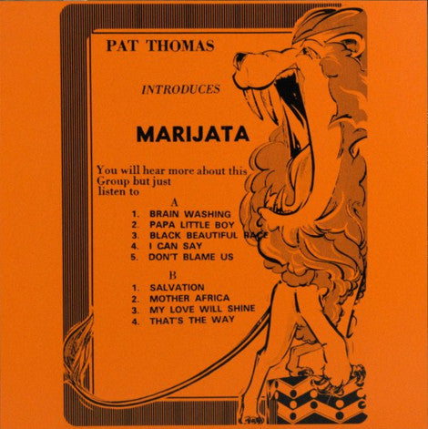 Pat Thomas - Marijata LP - Tangled Parrot
