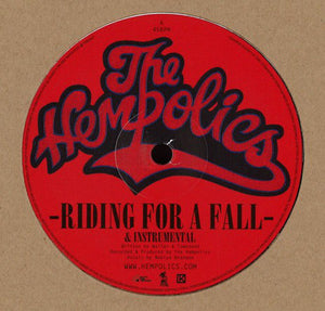 The Hempholics - Riding For A Fall / Come As You Are 12" - Tangled Parrot