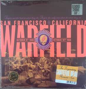 Grateful Dead - The Warfield, San Francisco, CA 10/9/80 & 10/10/80 2LP