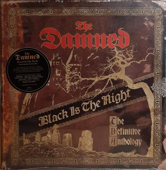 The Damned - Black Is The Night 4LP - Tangled Parrot