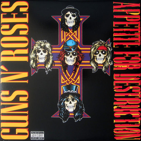 Guns N' Roses - Appetite For Destruction LP