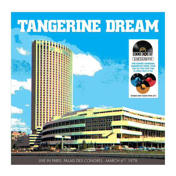 Tangerine Dream - Live Au Palais Des Congres, 1978 3LP