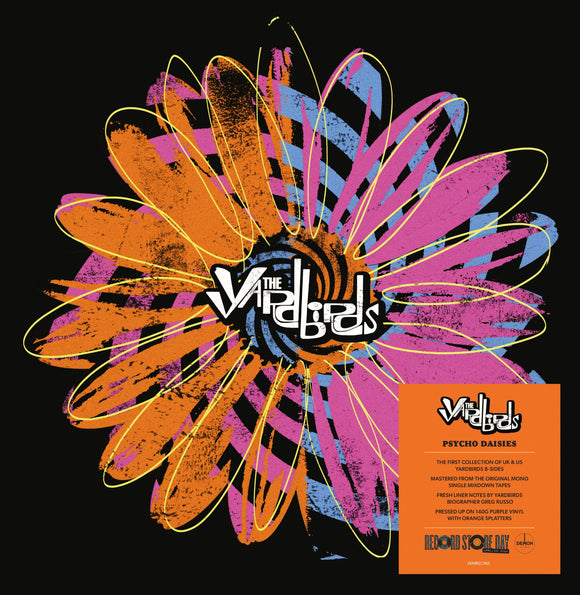 The Yardbirds - Psycho Daisies - The Complete B-Sides (RSD 2024) - 1 LP - 140g Purple with Orange Splatters Vinyl  [RSD 2024]
