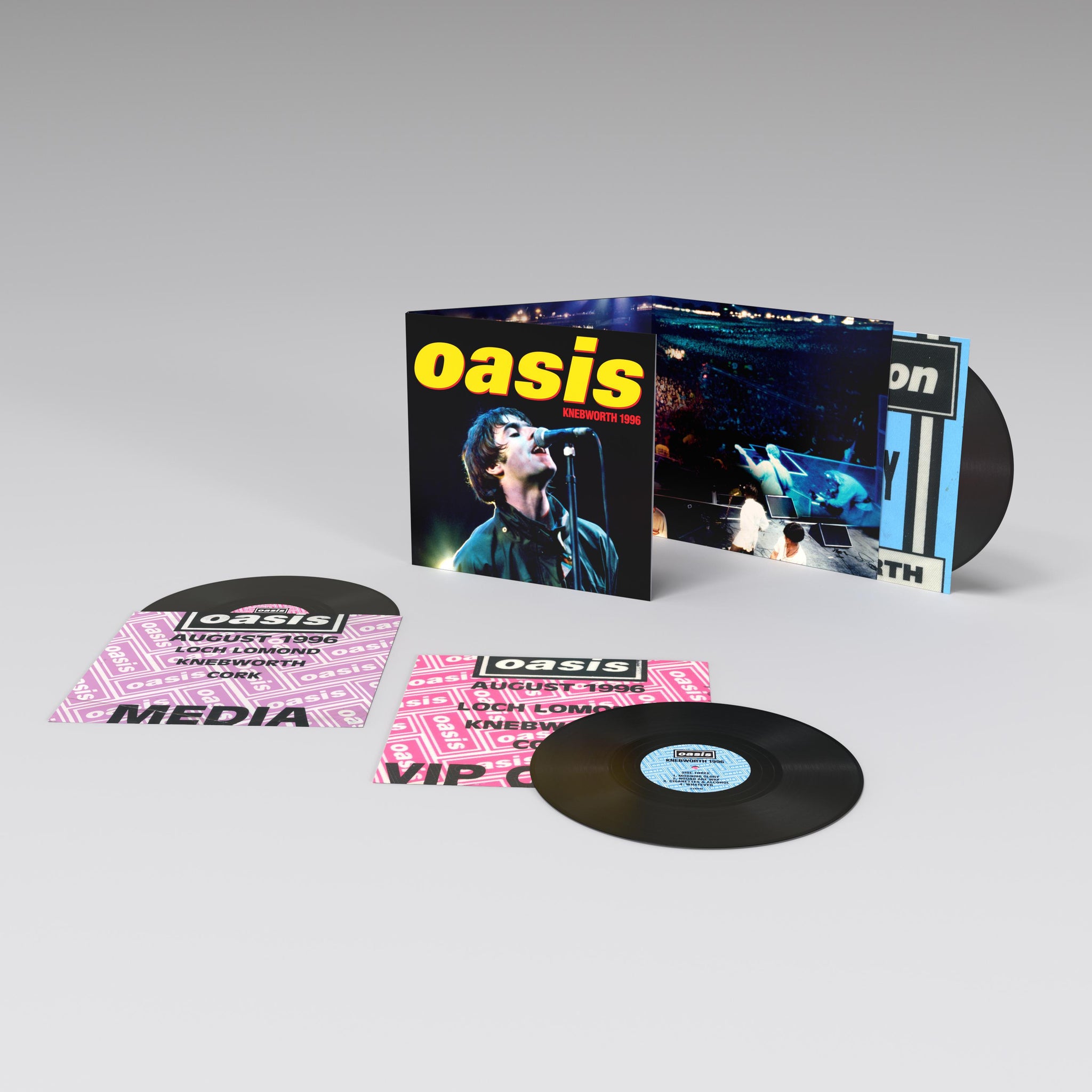 Oasis - Knebworth 1996 2CD/BLU-RAY/2CD+DVD/3LP – Tangled Parrot