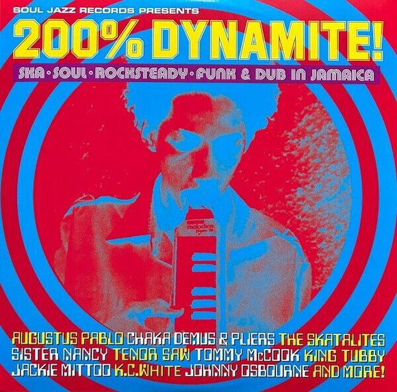 Various Artists - 200% Dynamite! Ska, Soul, Rocksteady, Funk & Dub In Jamaica CD/2LP